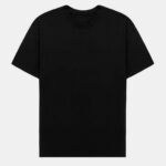 Men Hooded  Navy Blue & Grey T-Shirt